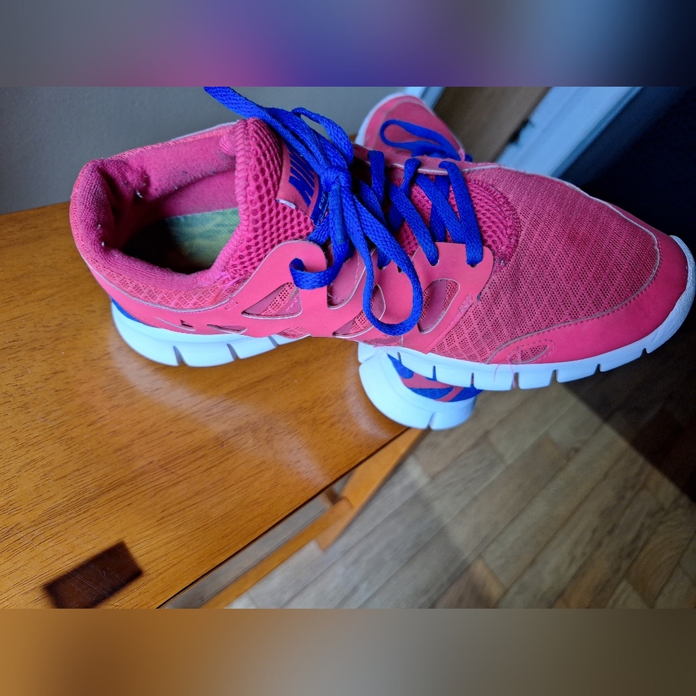 Nike Free Run 2 Pink Running Sneakers Women's 10 - Picture 4 of 9